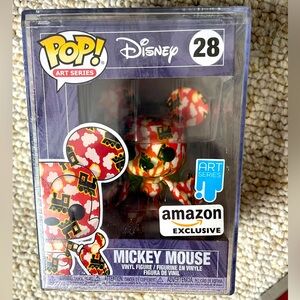 Funko POP Figure collectible - POP Art Series Amazon Exclusive Mickey Mouse